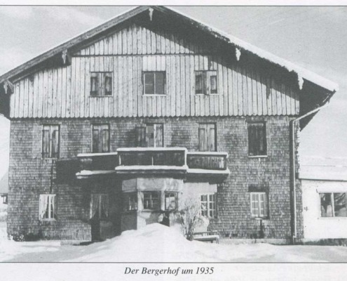 Bergerhof um 1935