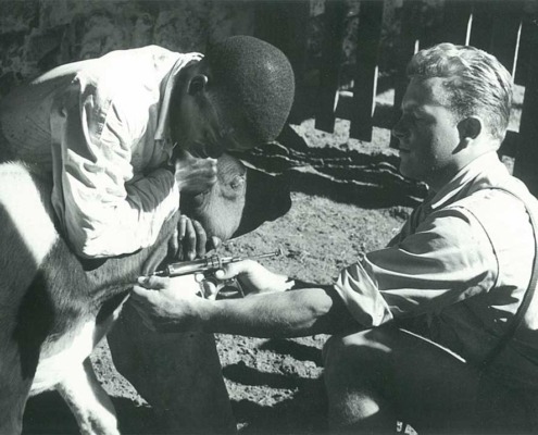 Martin Hofer in Afrika