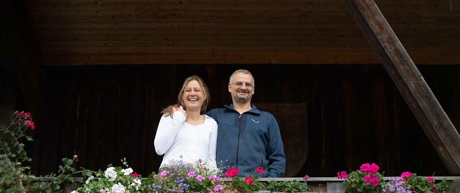 Agnes und Tobias Hofer vom Berghof Agatharied